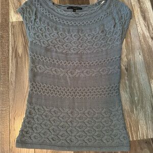 WHBM Short Sleeve Knit Sweater Excellent Condition Small